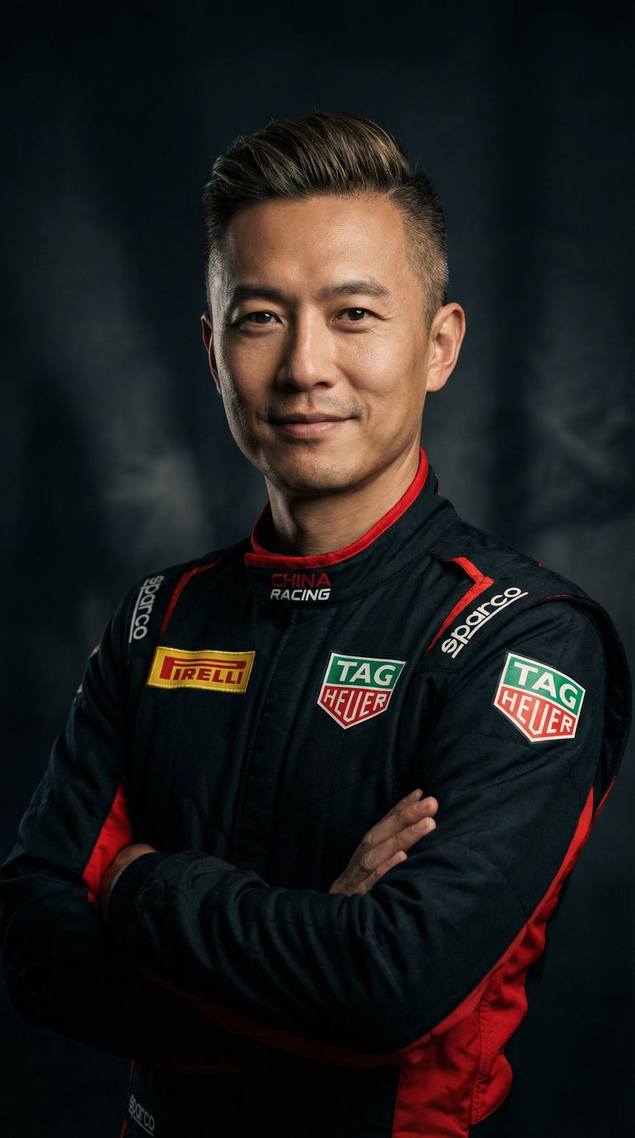 黄色仓库赛车手顾问陈锋